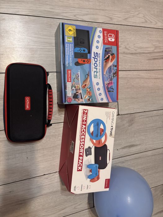 Nitendo switch z akcesoriami