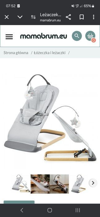 Leżaczek bujaczek Lez lily