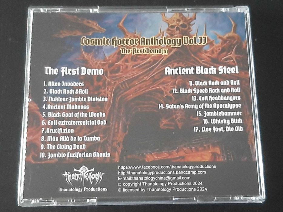 GUERRA TOTAL "Cosmic Horror Anthology vol. II The First Demo(n)" CD