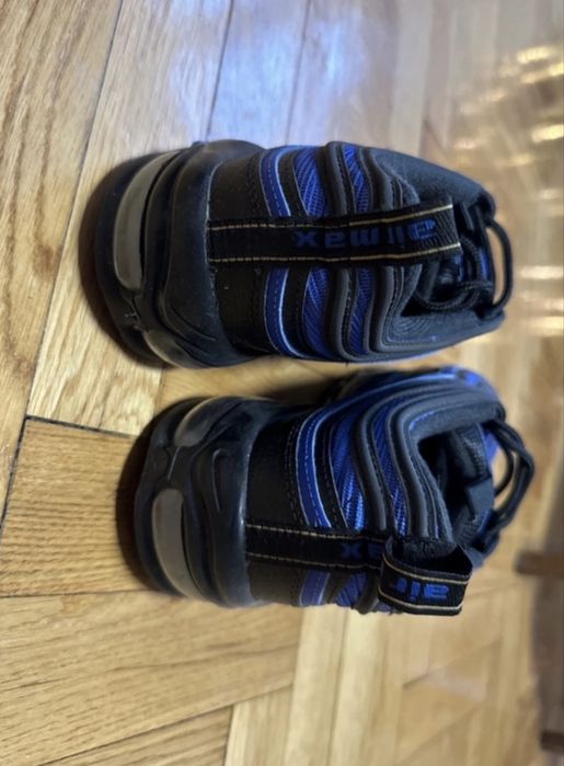 Air max 97 czarny/złoty/granatowy