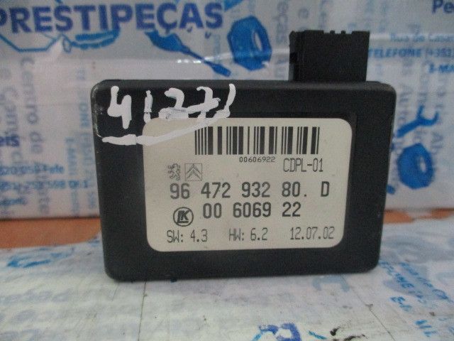 Sensor de chuva PEUGEOT 206 CC (2D)