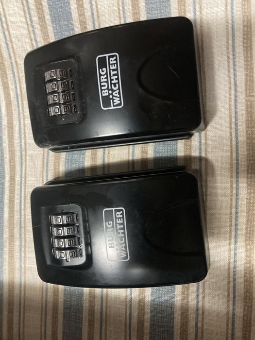 Cofre metálico para chaves 4 dígitos