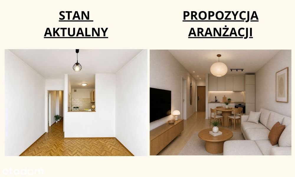 2 funkcjonalne pokoje z widokiem | Bytków | Możliwa zamiana