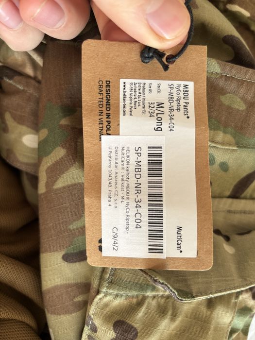 Тактичні штани з наколінниками та убакс  helikon-tex, мультикам