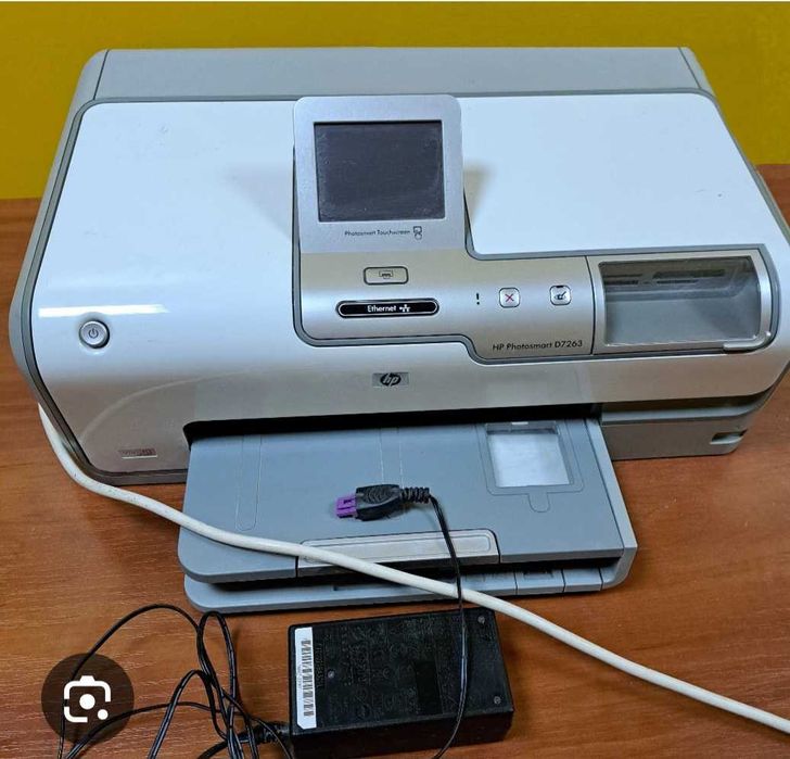 БФП HP PhotoSmart D7263, на 6 бачков, работающий на СПДЧ, Малайзия