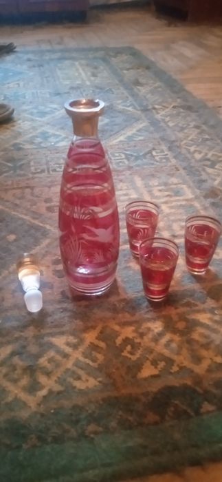 Хрусталь бокалы фужеры блюда для салатов