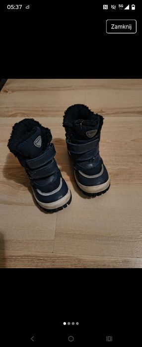 Zimowe buty chłopięce Lasocki rozmiar 24
