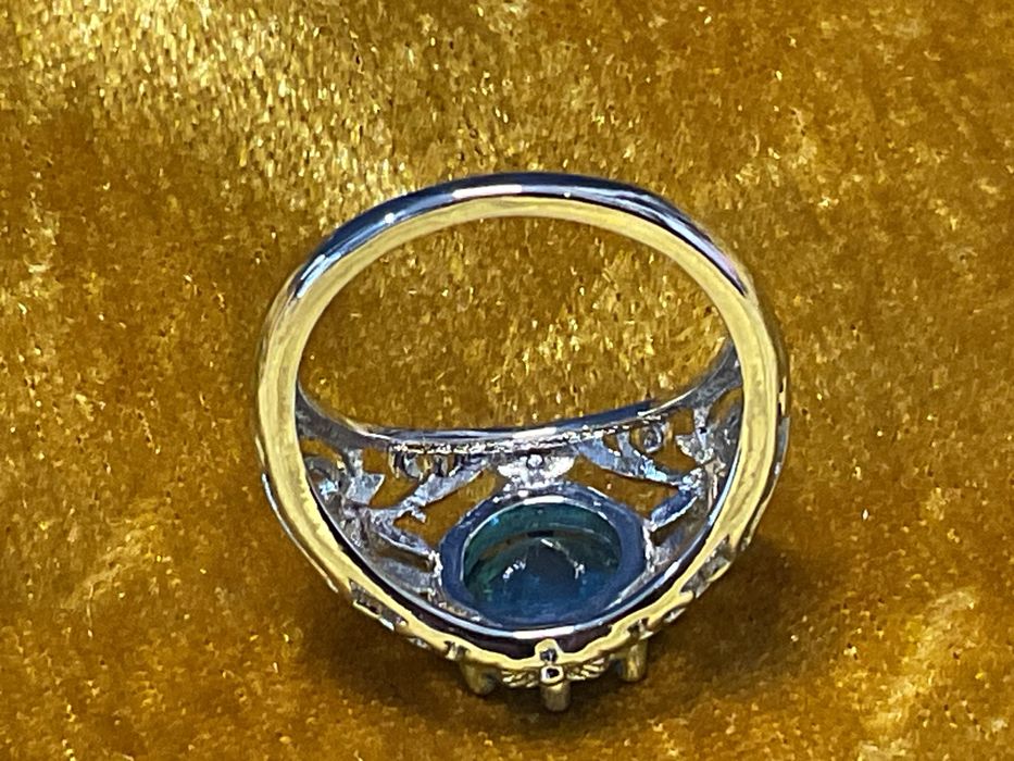 Anel prata 925 tamanho 17 ,m