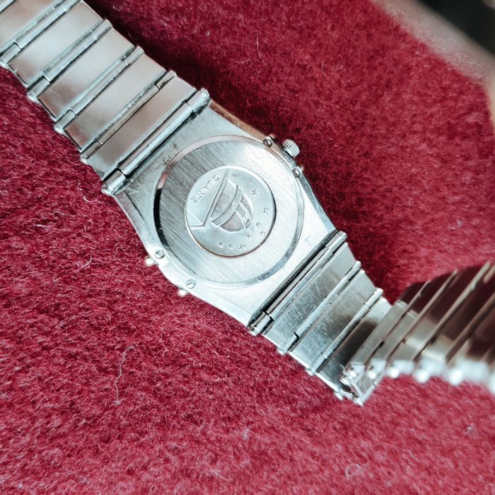 Omega Constellation 6051/081 - złoto/stał - vintage - papiery, pudełko