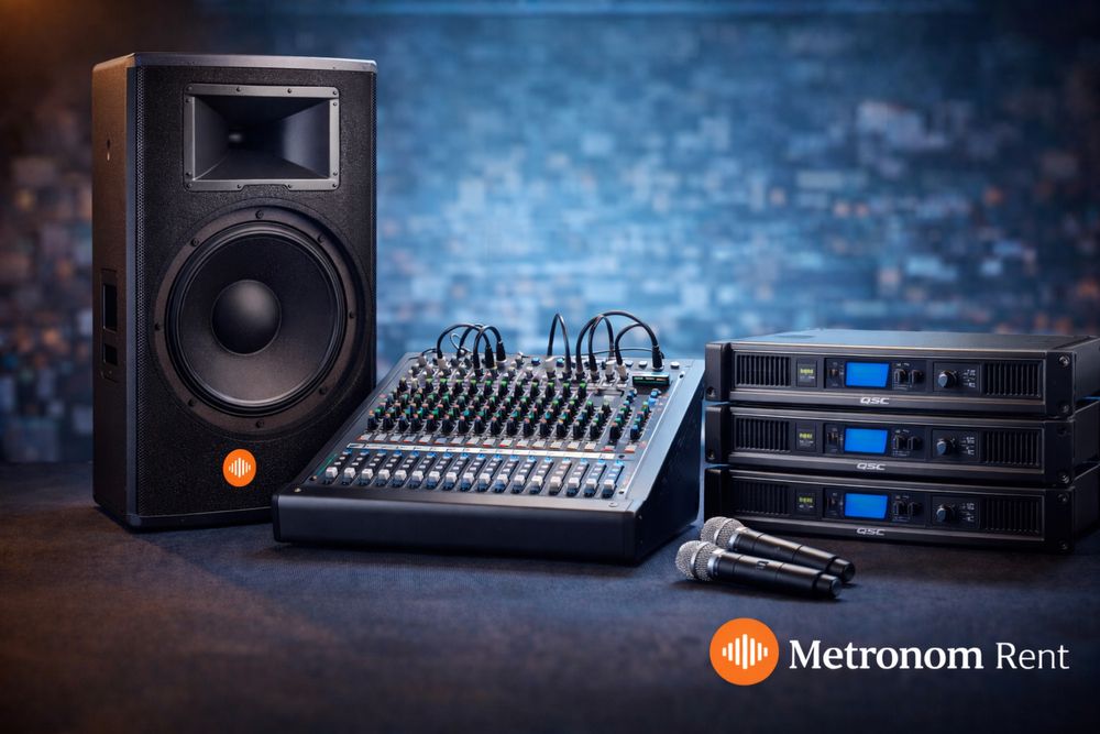 Оренда аудіо- та відеообладнання для бізнес-заходів і онлайн трансляці