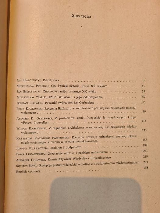 Sztuka XX wieku, materiały sesji, Jan Białostocki