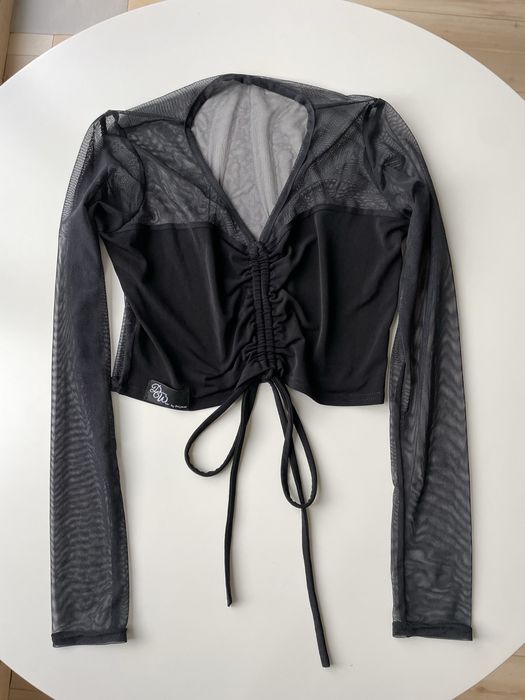 Топ танцювальний латина heels сітка