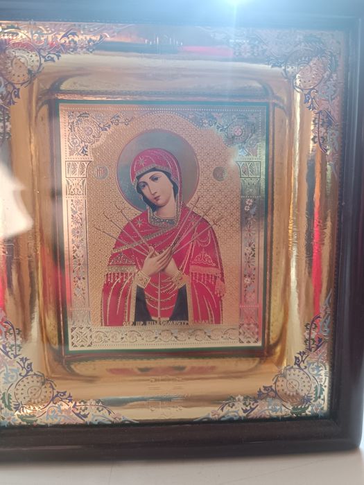 Икона Семистрельная икона Божией Матери