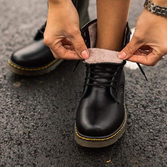 черевики жіночі шкіряні ботинки женские