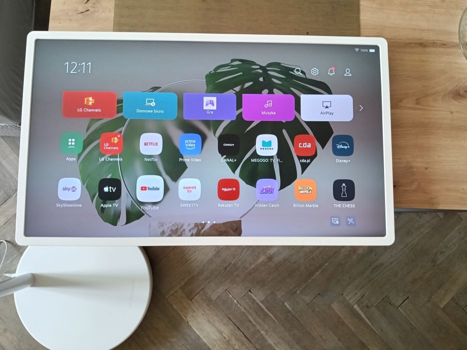 Telewizor LG27StanbyMe2.27LX6TDGA27"QHD Ekran dotykowy bateria gwarancja