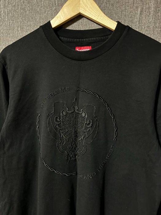 Оригінальний лонгслів Supreme