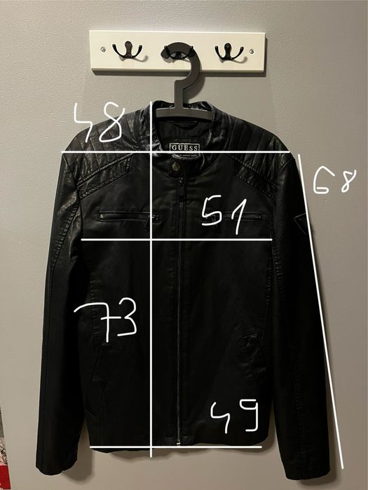 Kurtka skórzana Guess