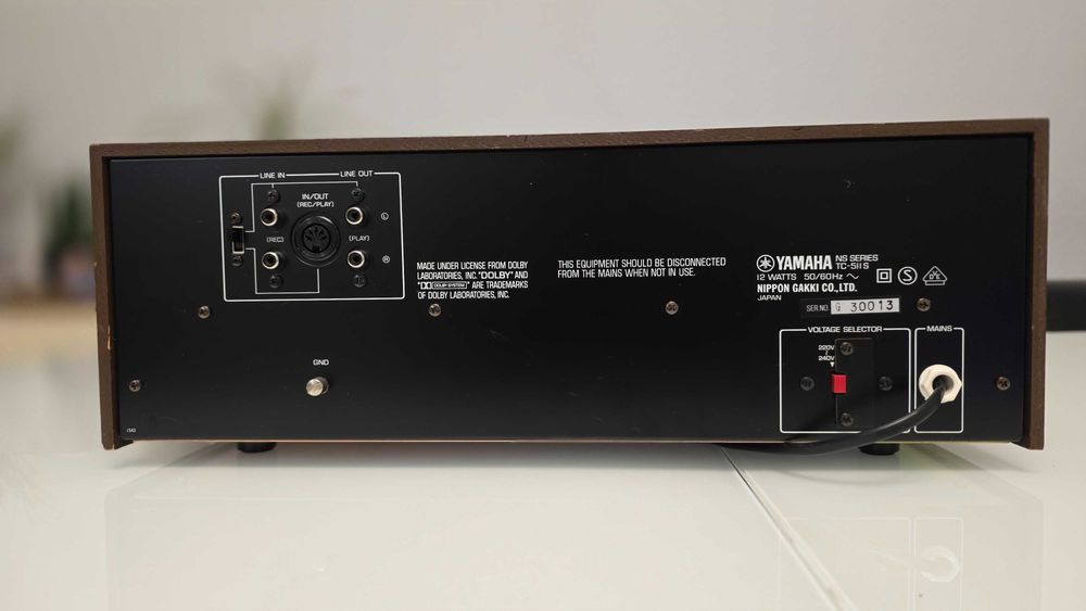 Yamaha TC - 511S Касетна дека  Kолекційний стан