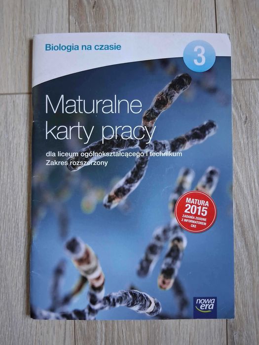 Maturalne karty pracy biologia zakres rozszerzony
