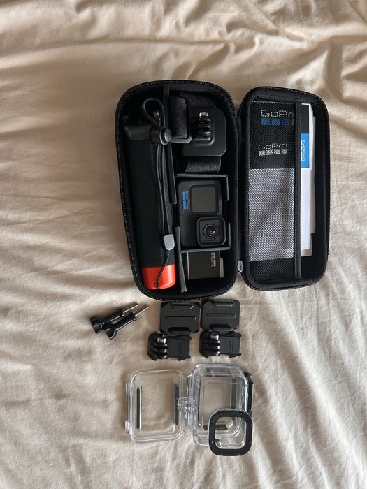 GoPro HERO12 Black – jak nowe, użyte raz + zestaw akcesoriów