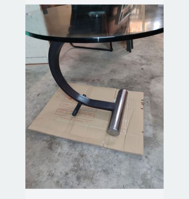 Mesa vidro redonda Rolf Benz