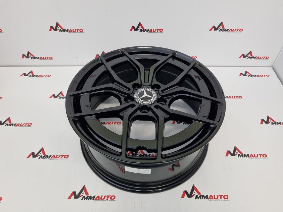 Jantes Mercedes E AMG New Preto Brilho 18