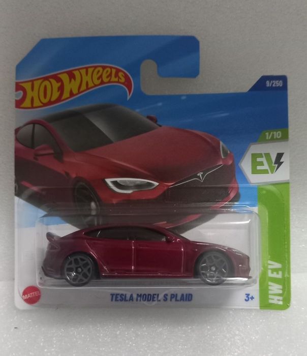 Tesla Model S Plaid Hot Wheels