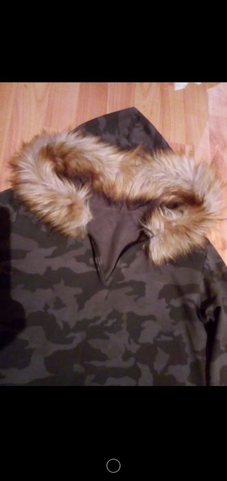 Bluza długa z kapturem Moro