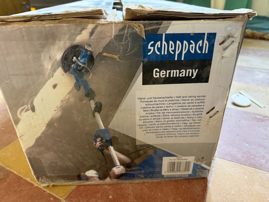 Lixadora electrica paredes e tecto - NOVA