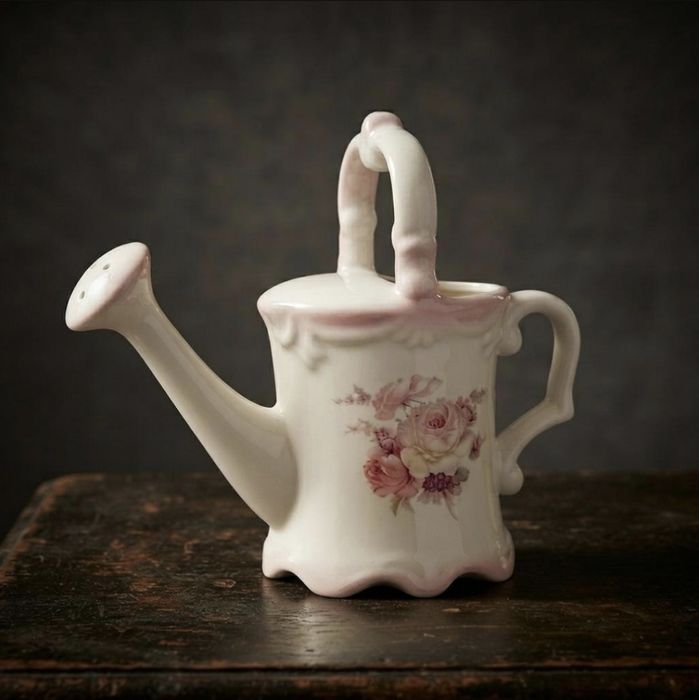 Regador em porcelana vintage