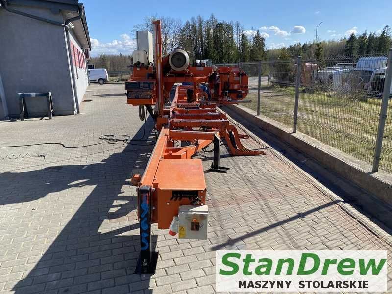 Trak taśmowy Wood-Mizer LT 70 z hydrauliką i korowarką 13m