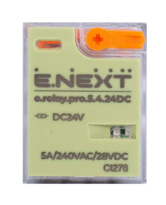 Przekaźnik pośredni e.relay.pro 5A 4 grupy 4p cewka 24V DC