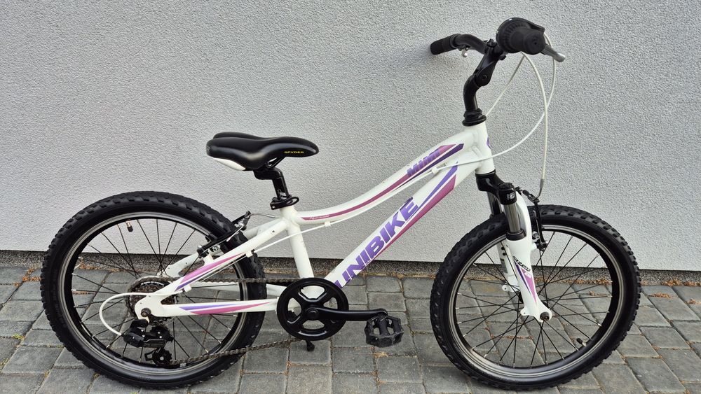 Rower UNIBIKE Mimi - rama ALU 10 cali - po serwisie - dziecięcy