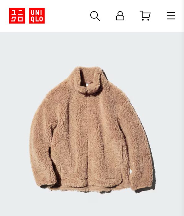Новая куртка (флиска )Uniqlo S