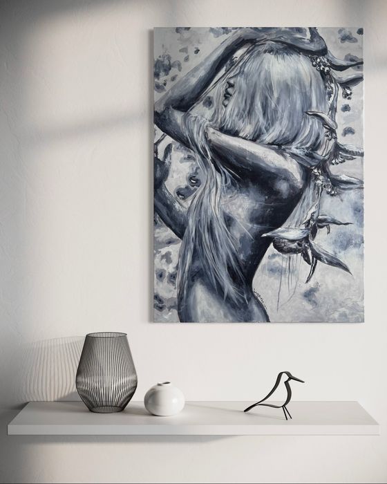 Obraz ręcznie malowany 70X100