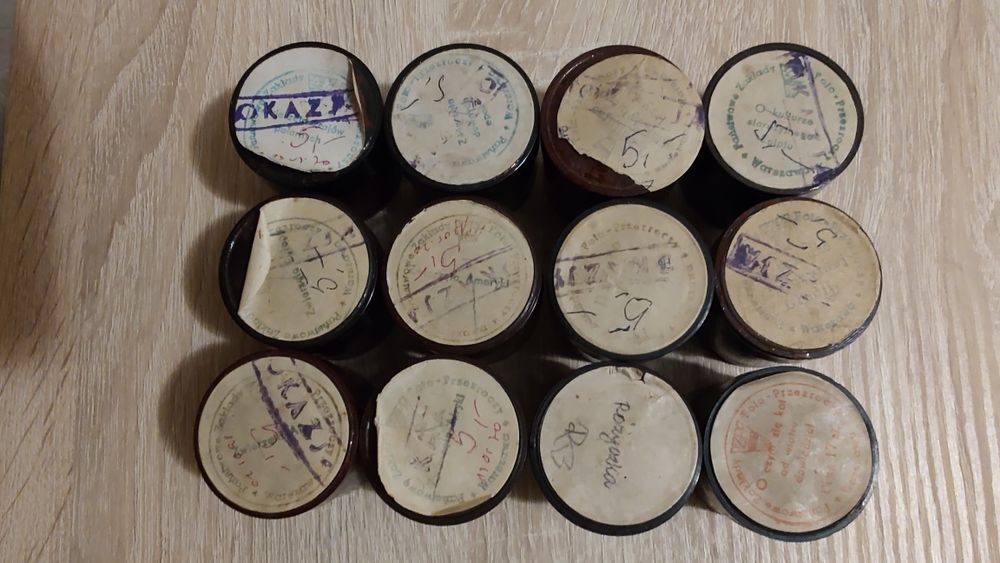 Filmy/klisze na projektor z okresu PRL - 12 sztuk