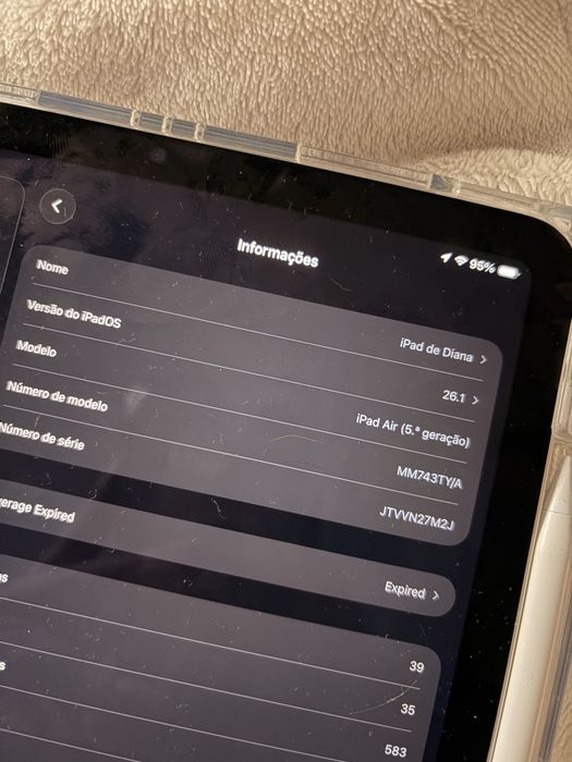 Ipad air 5th gen wifi+celular