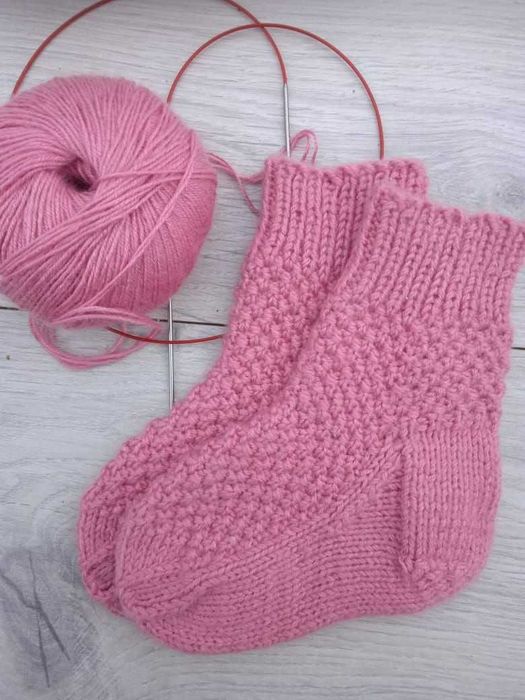 Носки вязаные детские