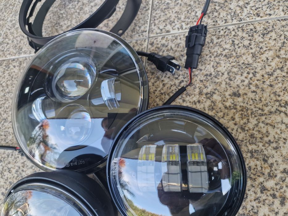 kit completo de faróis LED "Daymaker" de estilo projetor