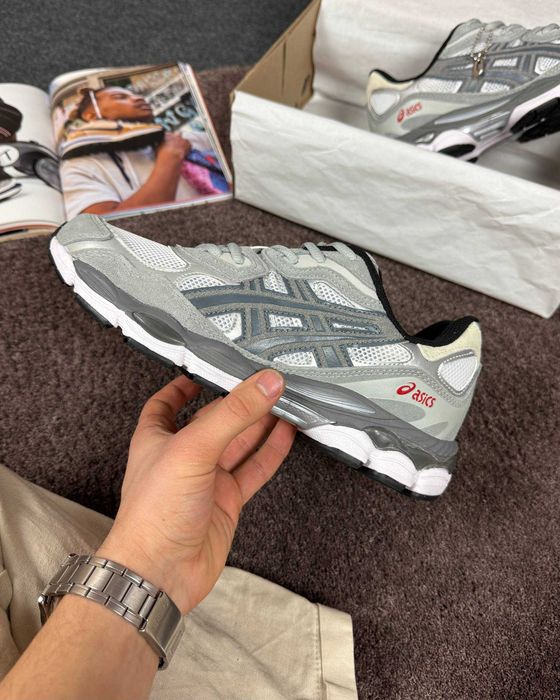 Кросівки Asics GEL-NYC Silver Grey /Кросовки Асикс/Кросовки мужские
