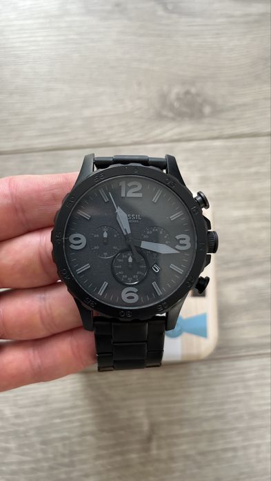 Zegarek Fossil Czarny Bransoleta