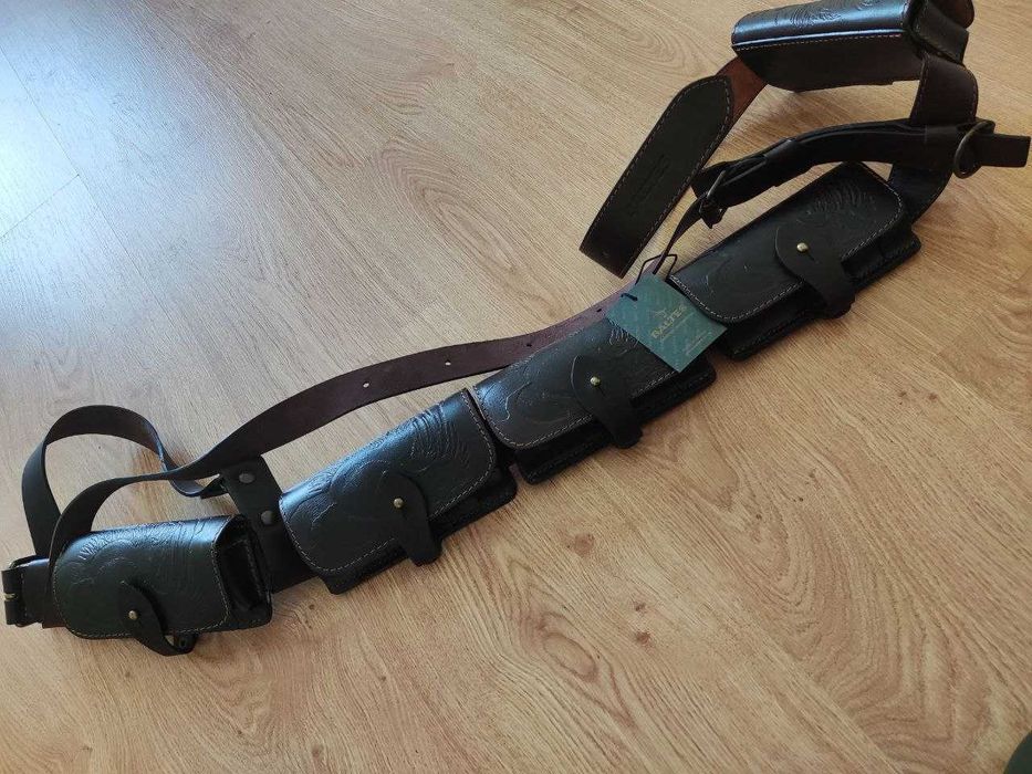 Патронташ БАЛТЕС новый,кожа