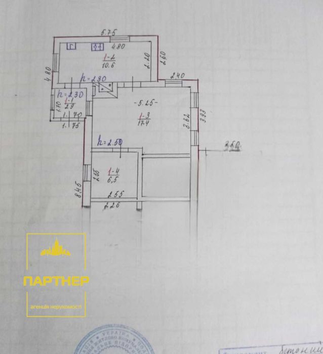 Продам частину будинку 37 м² з літньою кухнею та 13 сотками землі! Кременчук