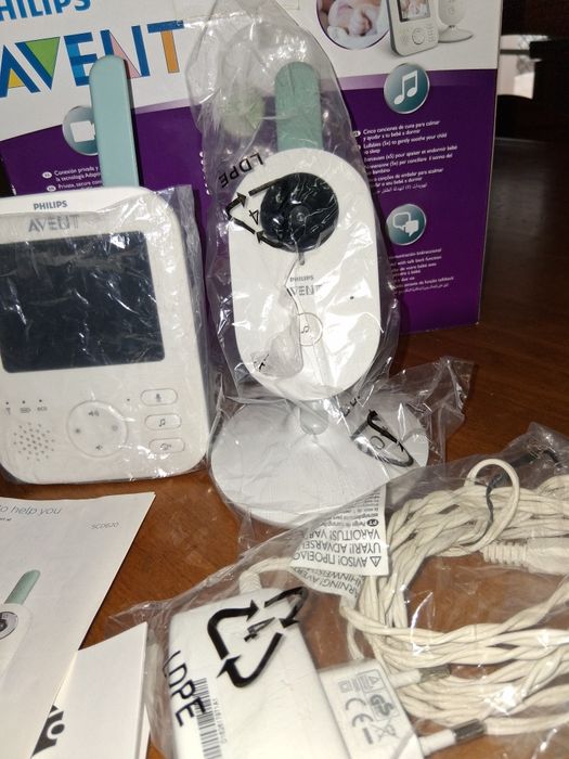 Intercomunicador para bebé com câmara de 2.7" 2.7"