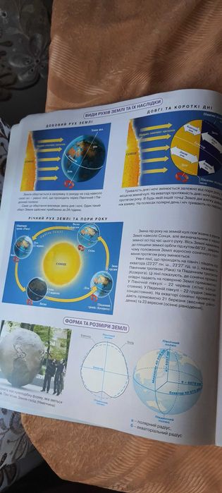 Атлас географія 11 клас "Географічний простір Землі"