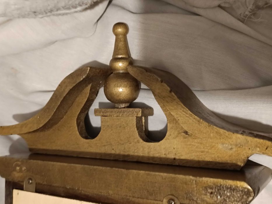 Relógio de parede estilo "shadowbox" de temática Golfe