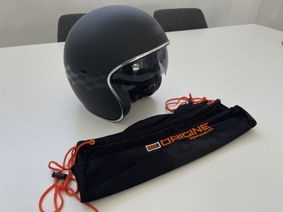 Capacete origine com viseira rebativel