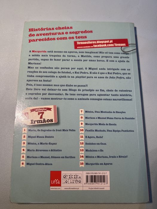 Coleção 7 irmãos- Margarida em apuros