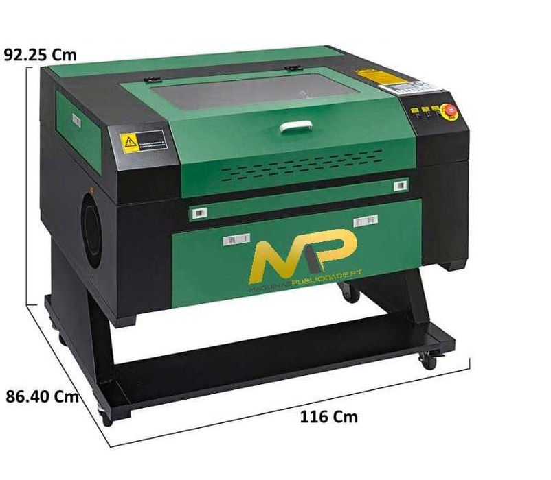 Máquina laser Co2 corte/gravação 80w + Chiller