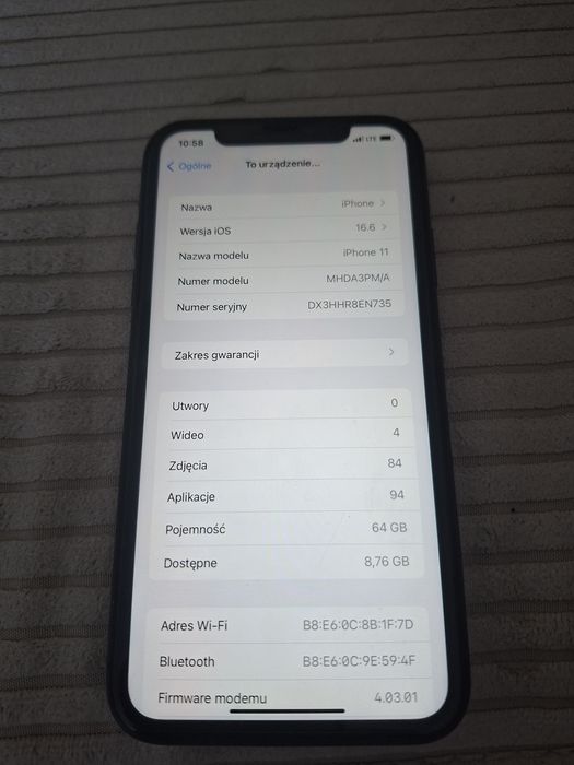 Telefon iPhone 11